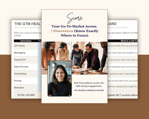 The GTM Health Score Card