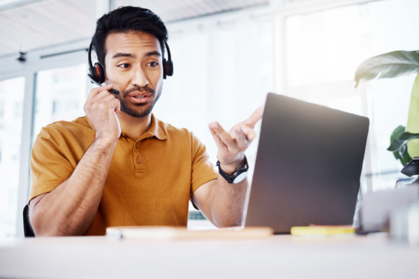 B2B founder reviewing 10 recorded sales calls to find content ideas for B2B founders